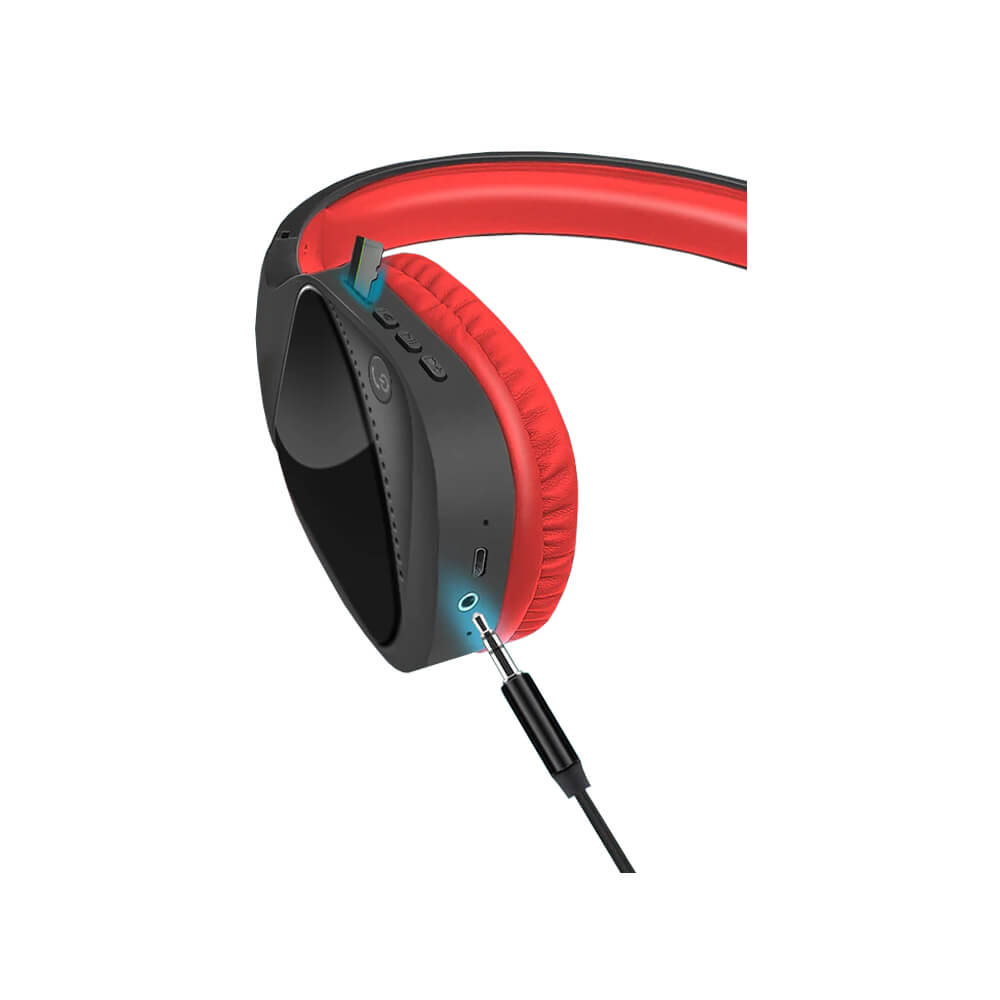 MICRO CASQUE SANS FIL STÉRÉO HI-FI PROMATE NOVA BLUETOOTH - BLEU